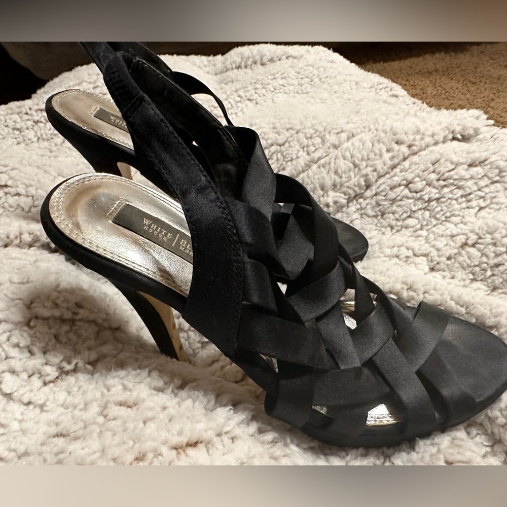 White House Black Market Strappy Heels
